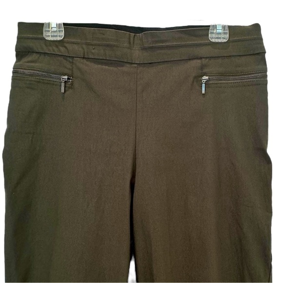 Briggs NY Size 12 Super Stretch-Pull On-Straight Leg-Comfort Elastic Waistband - Picture 3 of 5